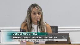 Navigate to School Committee 8-21-24