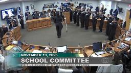 Navigate to School Committee 11-19-25